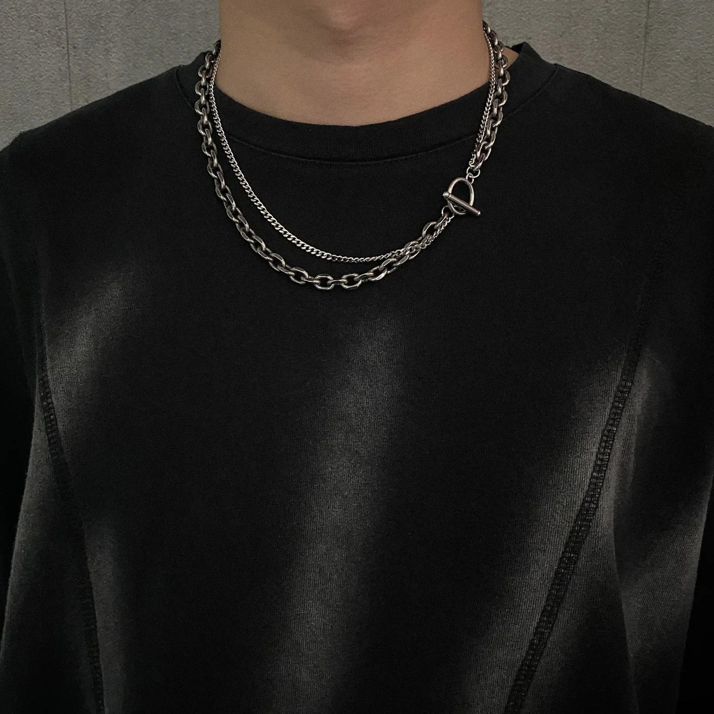 SoriX Layered Cross Necklace