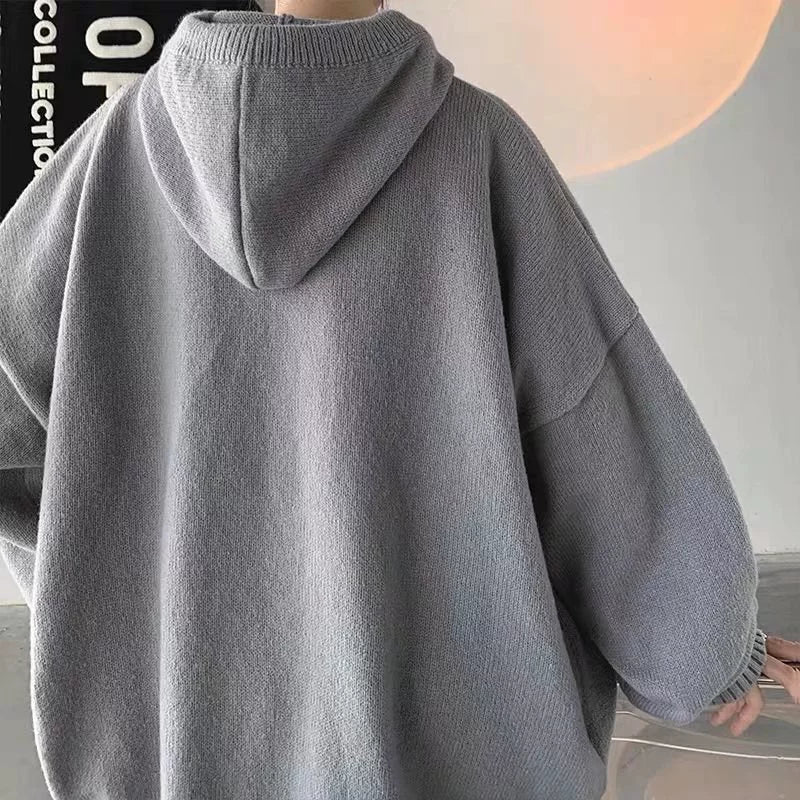 SORI Oversized Knit Hoodie