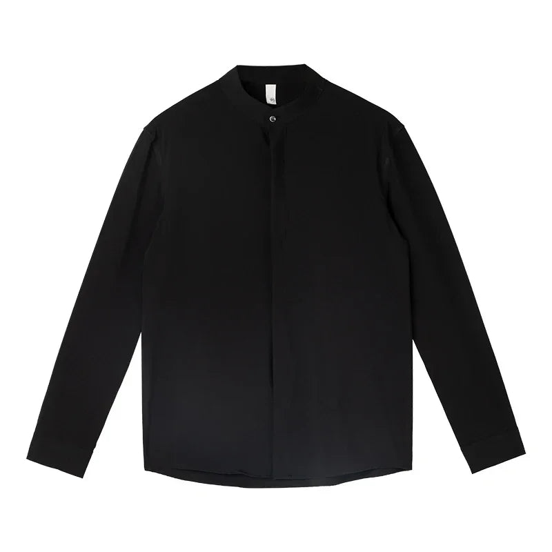 Sori Ice Collar Silk Shirt