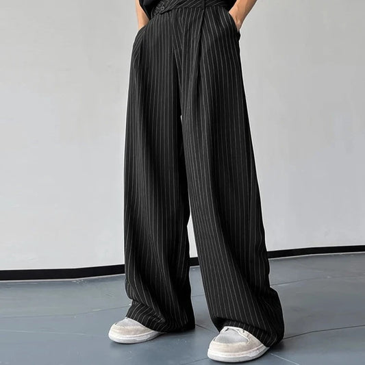 SORI Striped Casual-Wear Pant