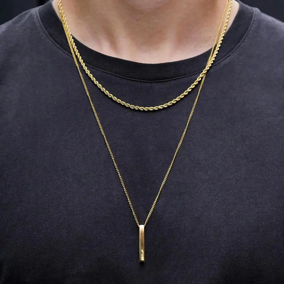 SORI X Layered Pendant Necklace (Six Chain Options)