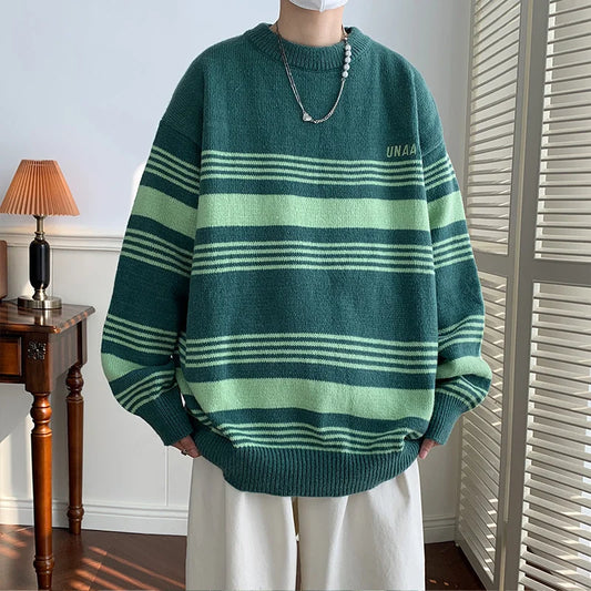 SORI Oversized Striped Sweater